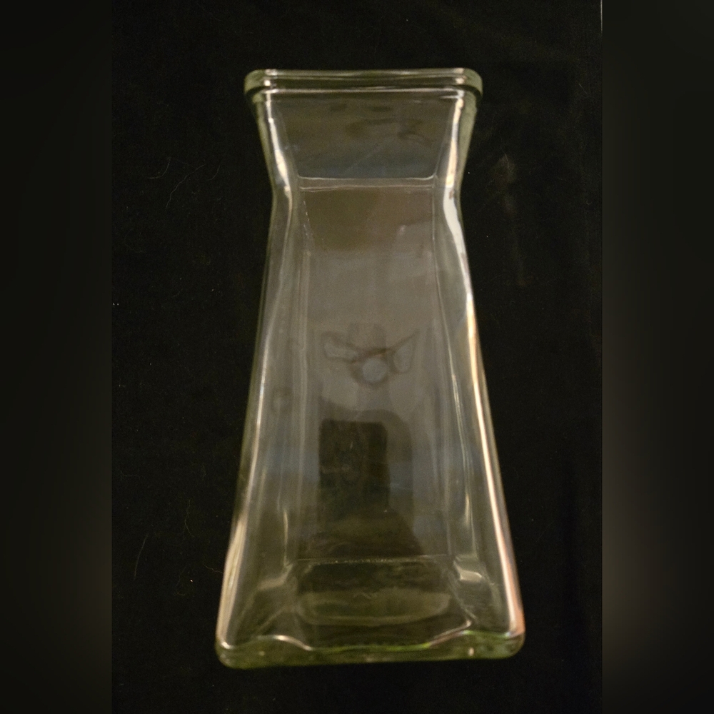 Clear Glass Vase